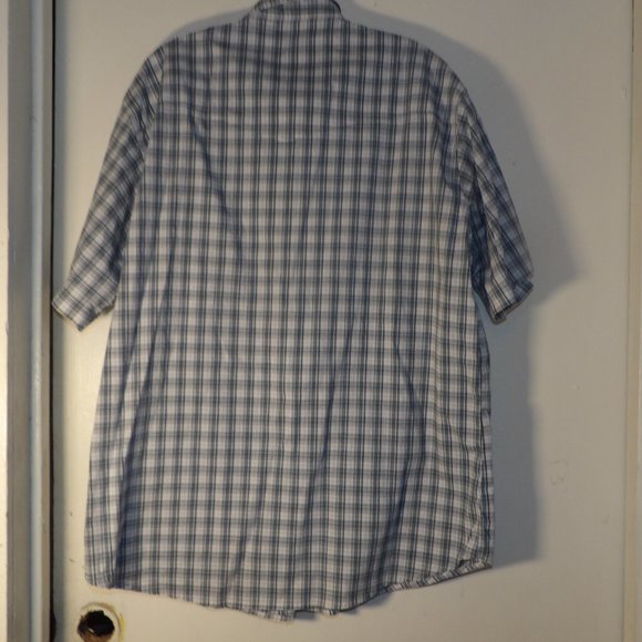 Wrangler Short Sleeve Pearl Snap Down Western  Shirt Sz XL - Picture 5 of 5
